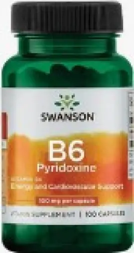 Витамин В-6 (Пиридоксина гидрохлорид) Капсулы 100мг №100