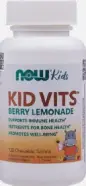 Витамины для детей Кид Витс Ягодный лимонад Kid Vits NOW