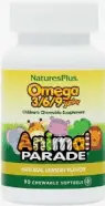 Витамины для детей NaturesPlus Animal Parade Омега-3-6-9