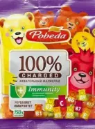 Витамины для иммунитета Чаржед иммунити Charged Immunity Жевательный мармелад 150г от АдонисФарм