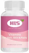 Витамины для кожи волос и ногтей HLS Пастилки №60 от Гуандун Ичао Биолоджикал Ко