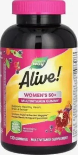 Витамины для женщин Natures Way Alive! Womens Gummy Multivitamin Конфеты жевательные №130 произодства Нэйчерс Уэй