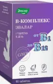 Витамины группы B Эвалар Таблетки п/о 200мг №90 от Эвалар ЗАО