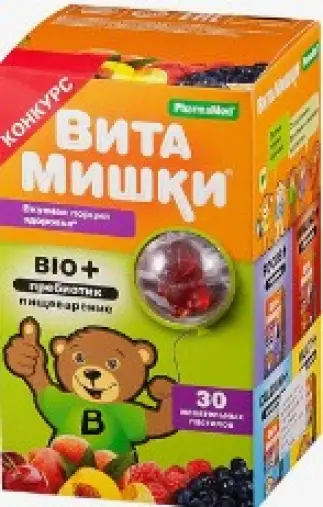ВитаМишки Био+ Таблетки жевательные №30 в Тюмени