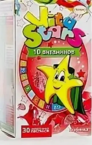 ВитаСтарс Мультивитаминный комплекс клубника Пастилки 3г №30 произодства Полярис ООО