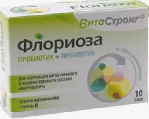 Витастронг Флориоза Пакетики 1.7г №10 произодства Фармацеутици Процемса