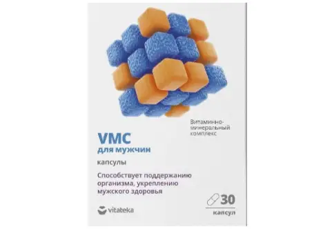 Витатека Vitateka Вит.-мин.комплекс VMC д/мужчин Капсулы №30 произодства Фармакор продакшн ООО