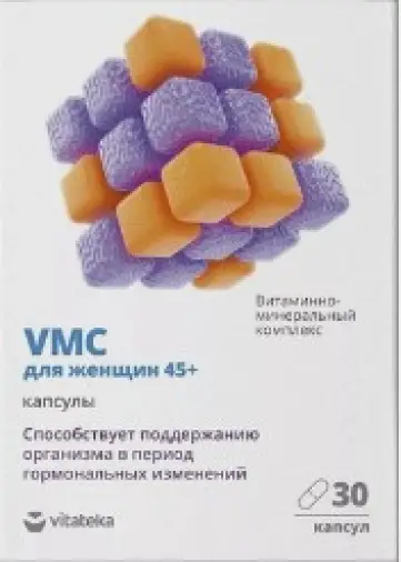 Витатека Vitateka Вит.-мин.комплекс VMC д/женщ.45+ Капсулы №30 произодства Фармакор продакшн ООО