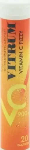 Витрум Витамин С Таблетки шипучие 900мг (3.8г) №20 произодства Игл Нутришн
