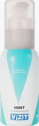 Vizit Визит Гель-смазка, лубрикант Флакон (мята) 100мл в Пскове