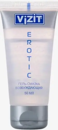 Vizit Визит Гель-смазка, лубрикант Туба 50мл произодства Турция
