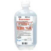 Волювен Р-р д/инфузий 6% 500мл от Фрезениус Каби