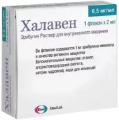 Халавен Флакон 0.5мг/мл 2мл №1 от Биоген НПЦ ОАО