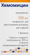Аналог Азитромицин Экомед: Хемомицин