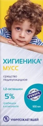 Хигиеника ср-во педикулицидное Мусс 100мл