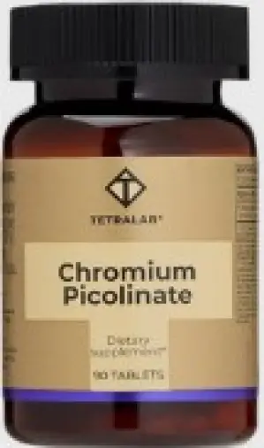 Хрома пиколинат Tetralab Таблетки п/о 100мг №90 произодства Квадрат С