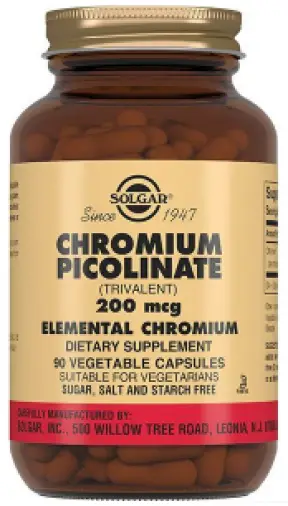 Хрома пиколинат Капсулы 200мкг №90 произодства Солгар