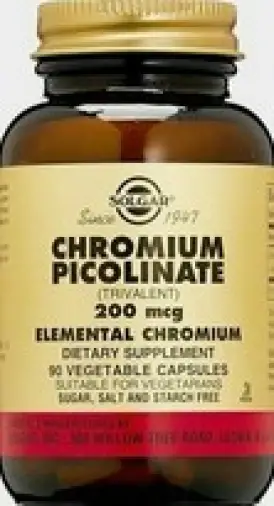 Хрома пиколинат Таблетки 200мкг №100 произодства Солгар