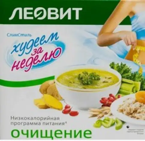 Худеем за неделю Компл.программа Очищ.организма Упаковка на 5 дней №1 произодства Леовит