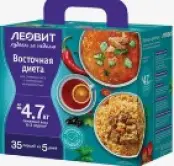 Худеем за неделю Восточная диета программа питания для снижения веса Упаковка 835г от Леовит
