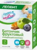 Худеем за неделю Жиросжигающий комплекс Батончик 10г №7 от Леовит