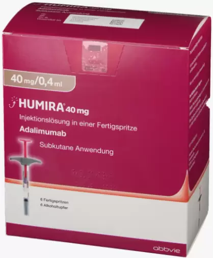 Хумира Р-р для п/к введ. 40мг 0.4мл №2 произодства Эббви