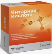 Аналог Янтарная кислота: Янтарная кислота