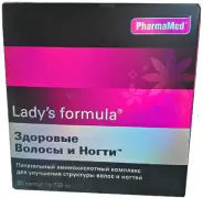 Здоровые волосы и ногти Леди-с Ф-ла Капсулы №60 от Мозаика Онежская 11