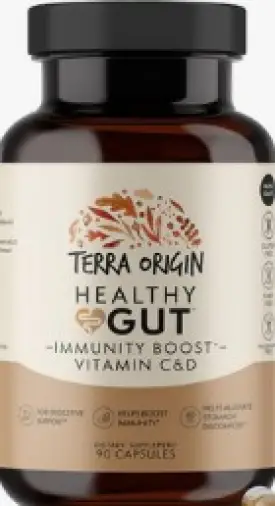 Здоровый кишечниик Healthy gut Капсулы №90 произодства Terra origin