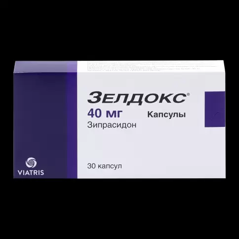 Зелдокс Капсулы 40мг №30