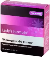 Женщина 40 плюс Леди-с Ф-ла Таблетки №30 в Домодедово от Алоэ Домодедово Кирова дс28