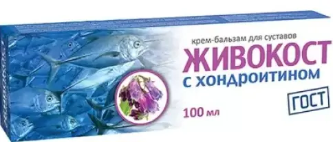 Живокост крем-бальзам для суставов с хондроитином Туба 100мл
