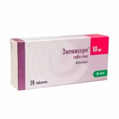 Зилаксера Таблетки 10мг №28 произодства КРКА РУС