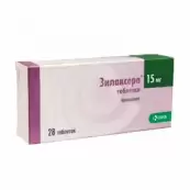 Зилаксера Таблетки 15мг №28 от КРКА РУС