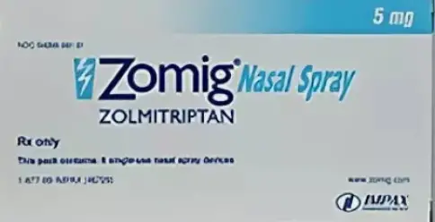 Зомиг Спрей назальный 5мг/доза №2 произодства Германия