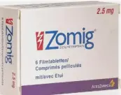 Зомиг Таблетки 2.5мг №6 от Не определен