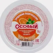 Зубной порошок Особый Банка 75г от АдонисФарм